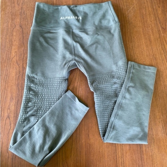 Alphalete Pants - Women's Alphalete Amplify Legging Charcoal size L